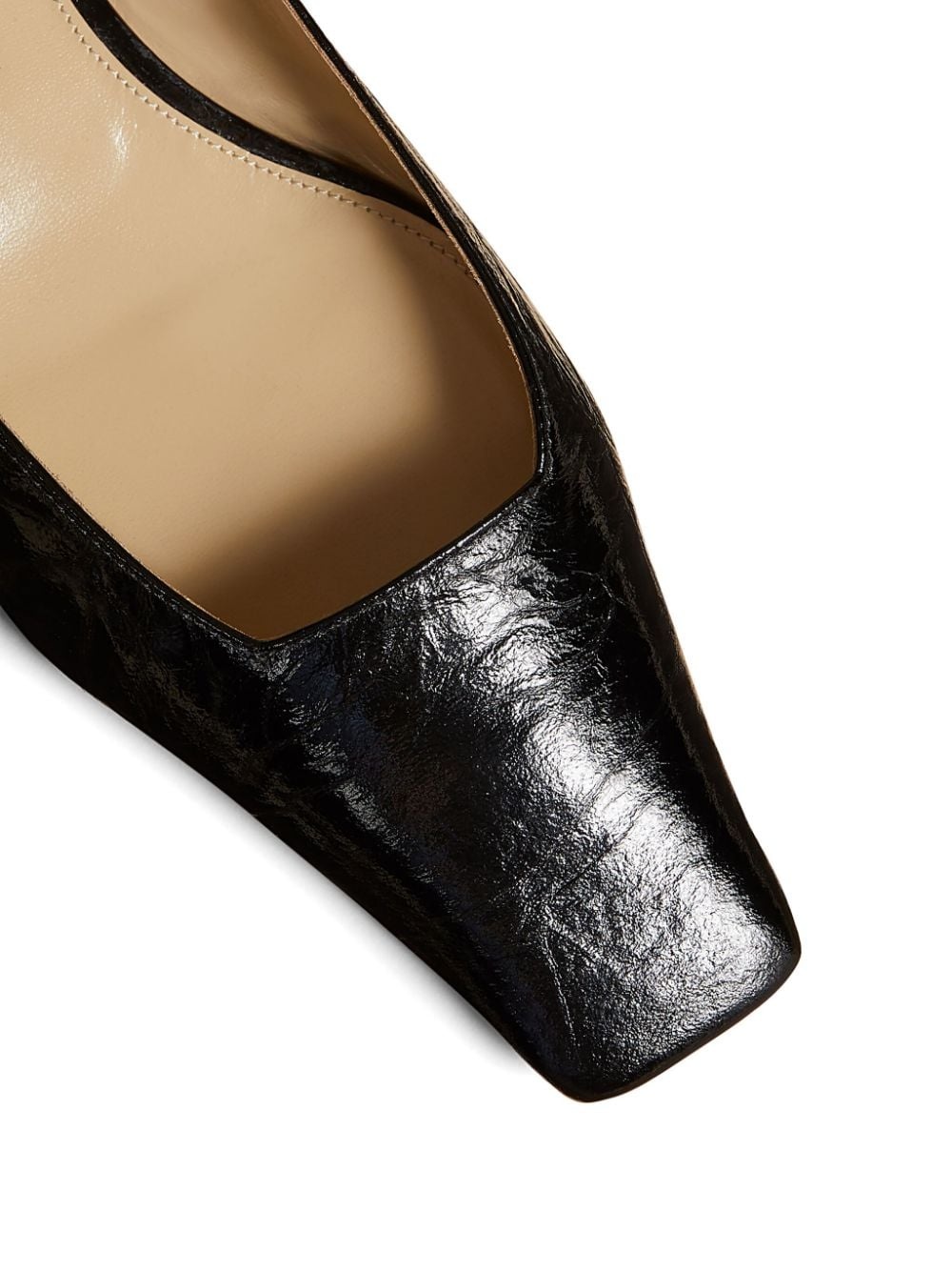 The Colin leather slingback flats - 3