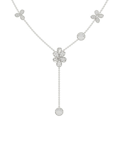 Marchesa FLORAL WHITE GOLD Y NECKLACE outlook