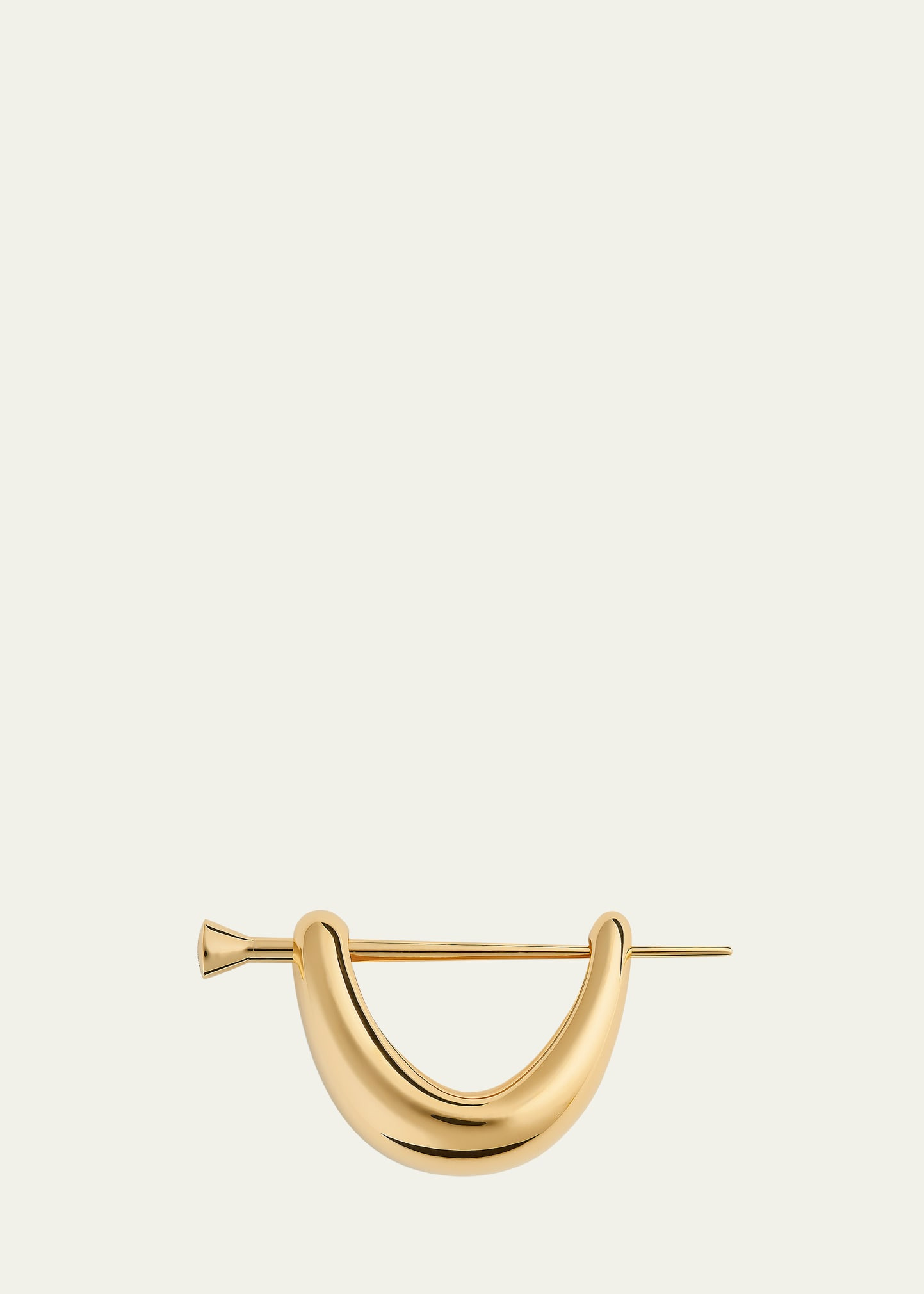 Gold-Tone Hair Clip - 1