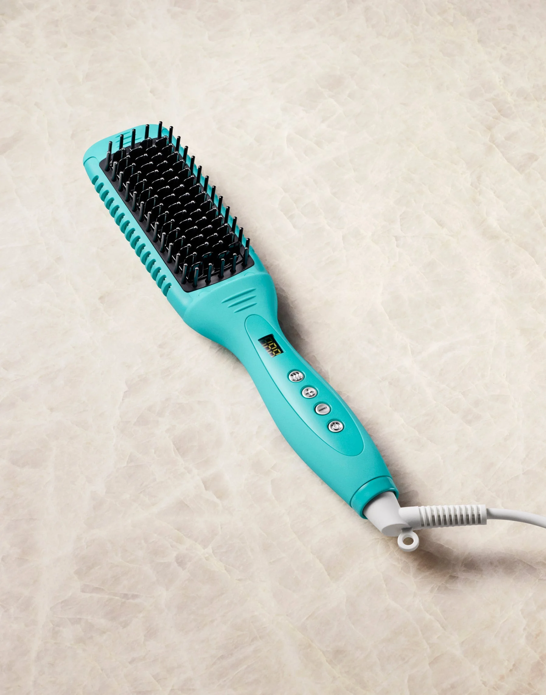 Smooth Style Ceramic Heated Brush - 1