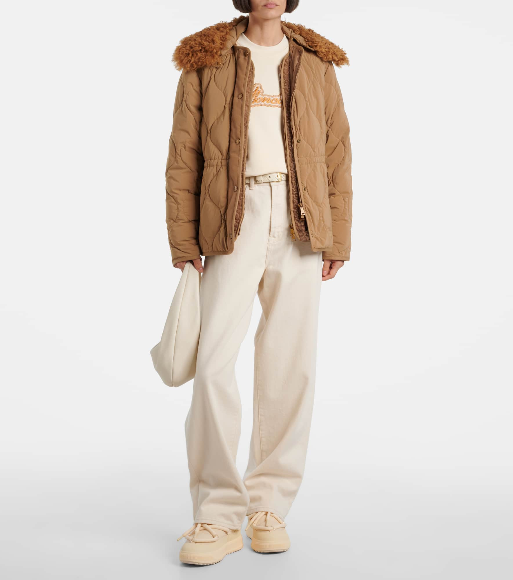 Quintin quilted down jacket and vest set - 2