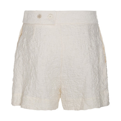 Jil Sander porcelain cotton shorts outlook