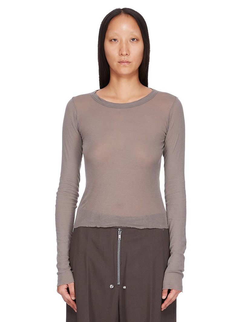CROPPED RIB LS T 1