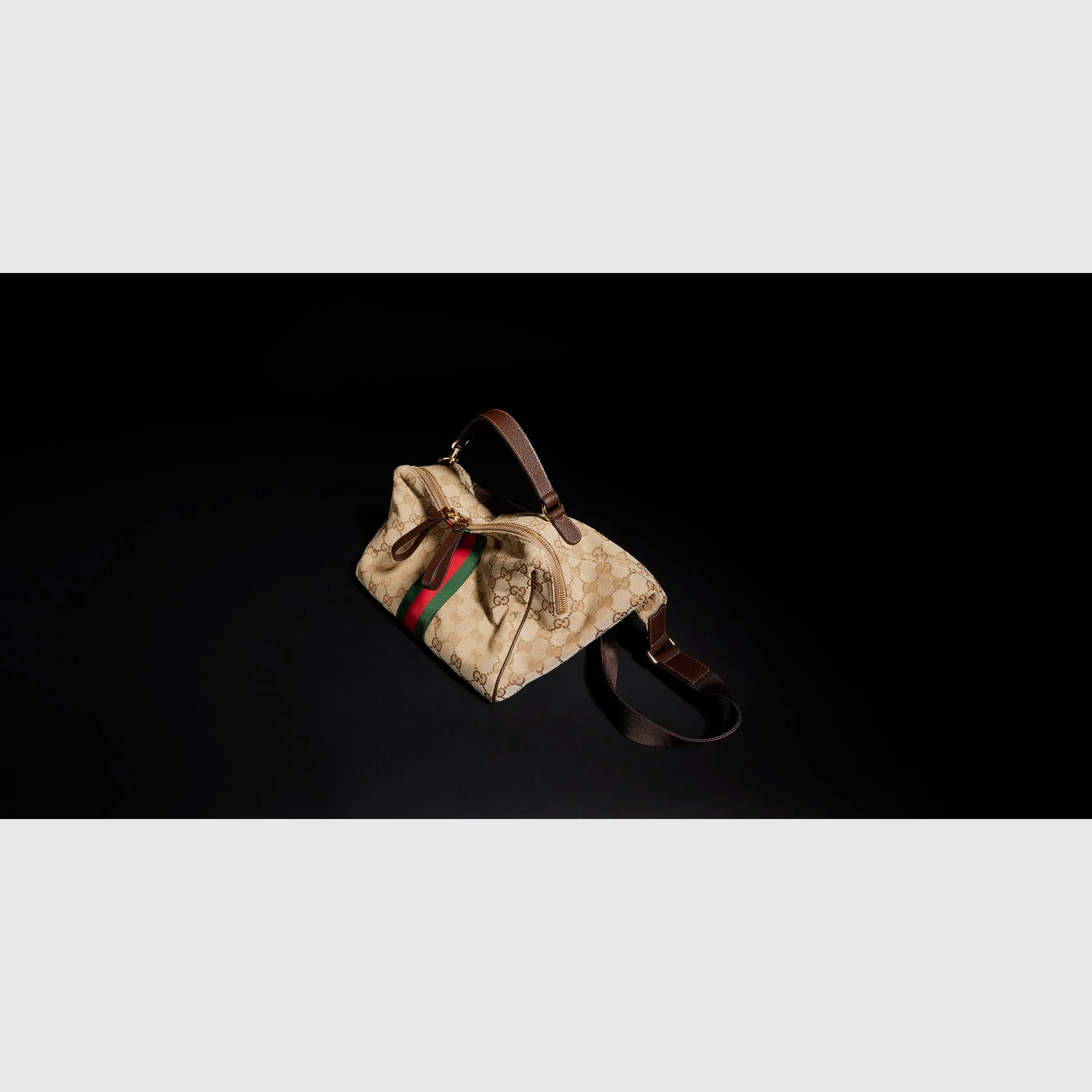 Small crossbody bag with Web - 1