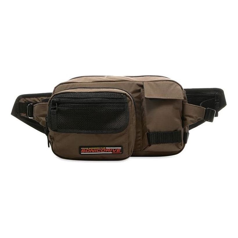 adidas Sonicdrive Waist Bag 'Brown' FQ3401 - 1
