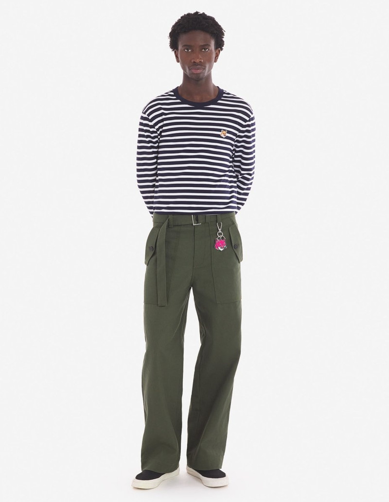 Maison Kitsuné FOX HEAD PATCH REGULAR MARIN TEE SHIRT outlook