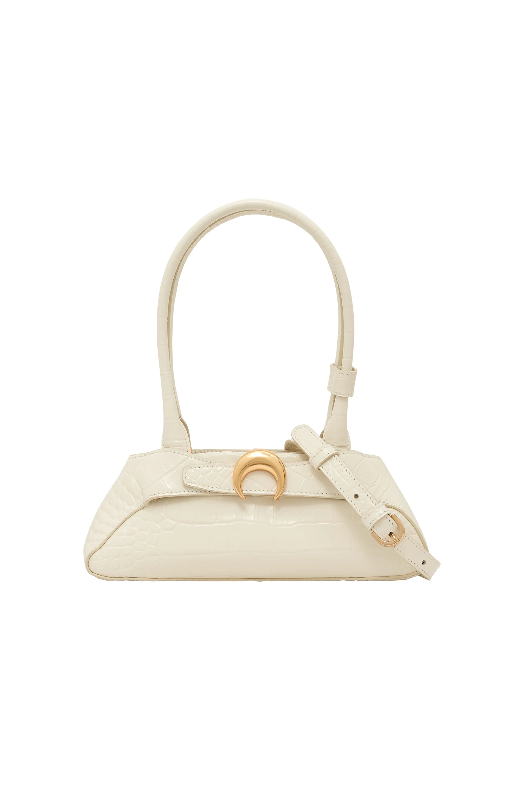 Crocodile EmboSSed Leather Aurora Mini - 1