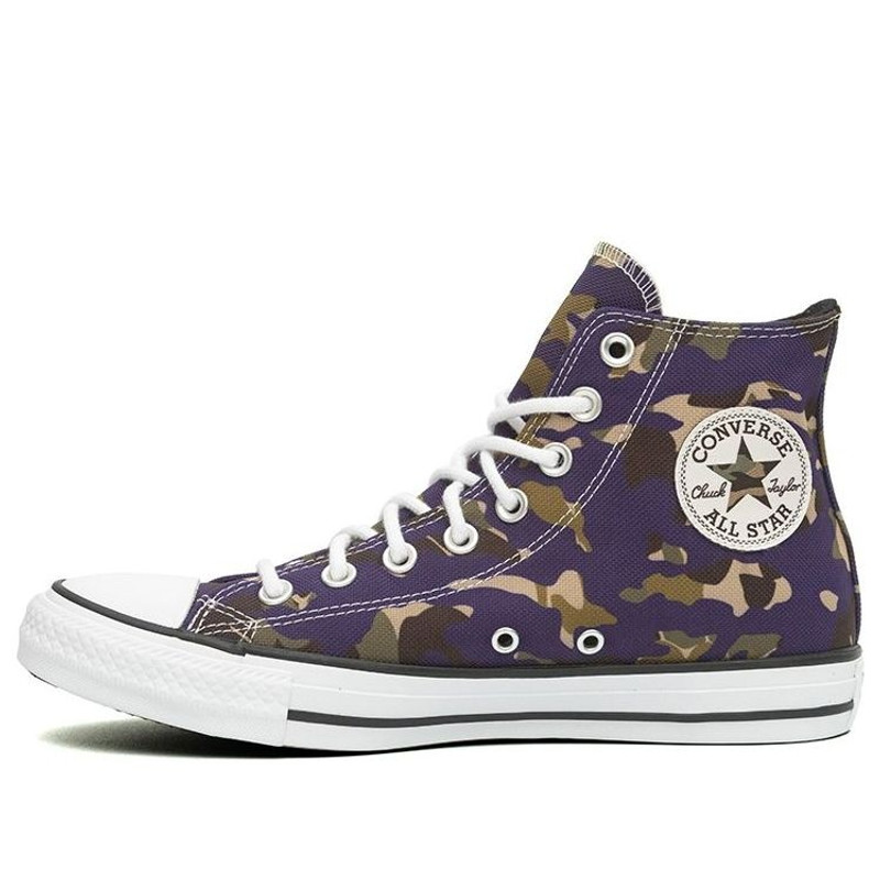 Converse Chuck Taylor All Star Allover Camo High Top Purple 165914C - 1