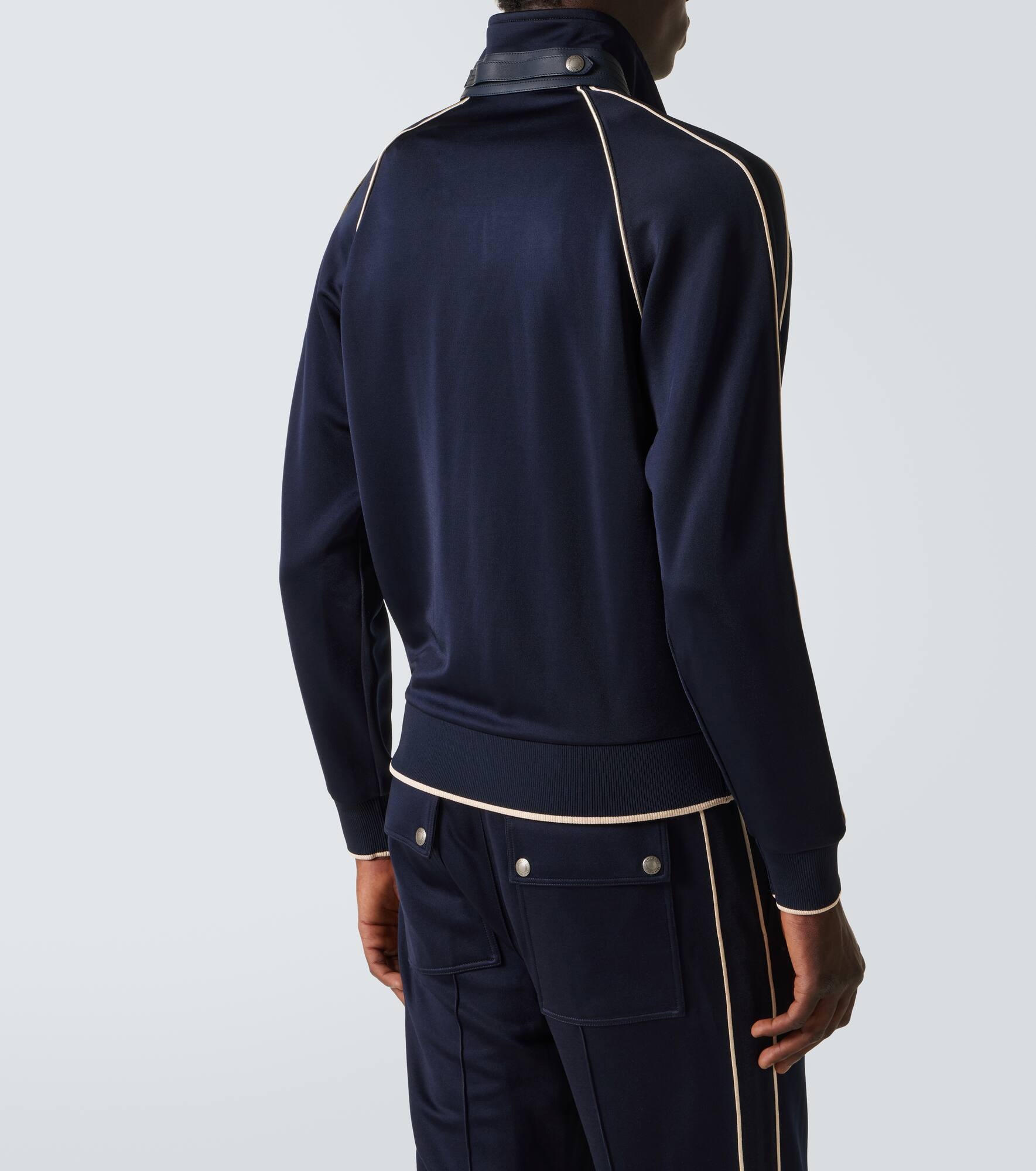 Jersey track jacket - 4