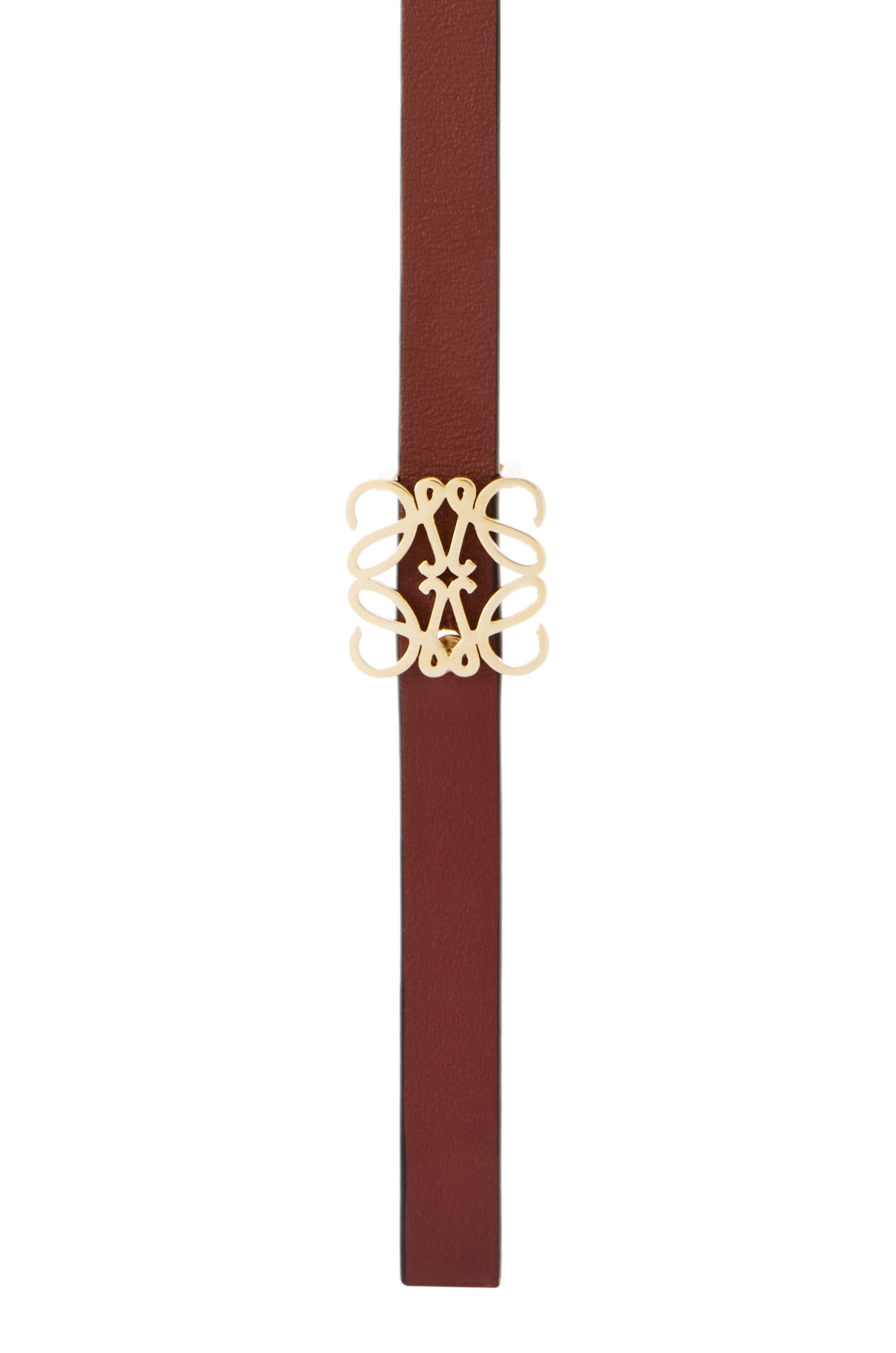 Reversible Anagram belt in smooth calfskin - 3