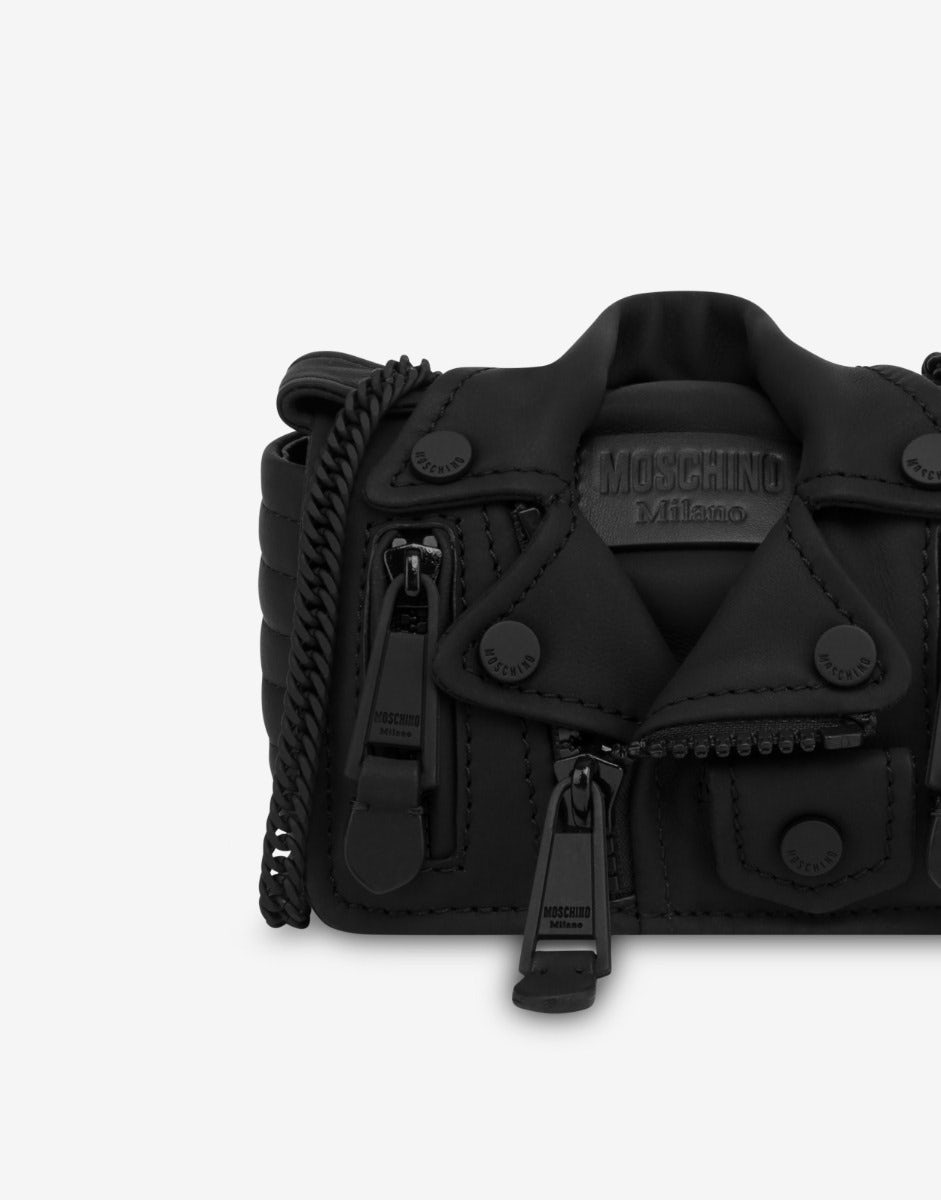 MINI MOSCHINO BIKER BAG - 4