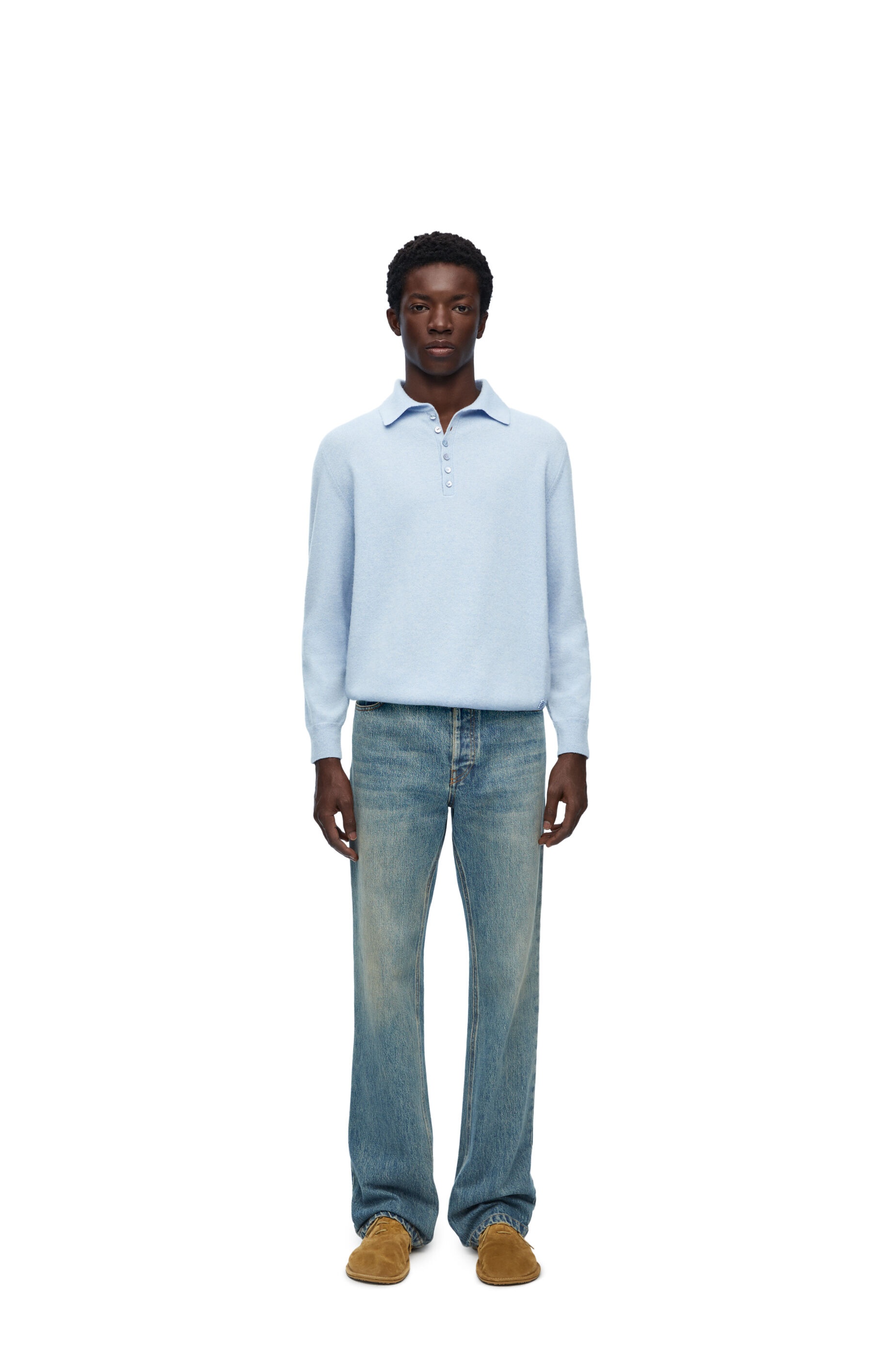 Bootleg jeans in denim - 2