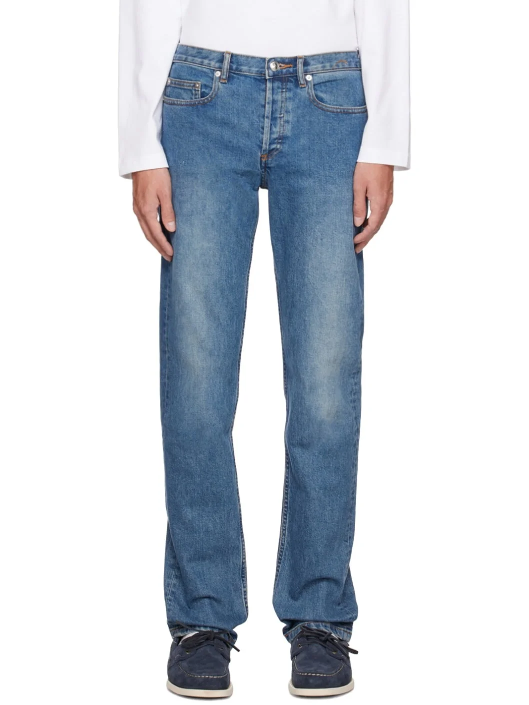 Blue New Standard Jeans - 1