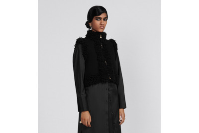 Dior Sleeveless Knit Jacket outlook