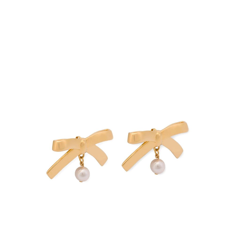Moschino Gold Earrings Women - 2