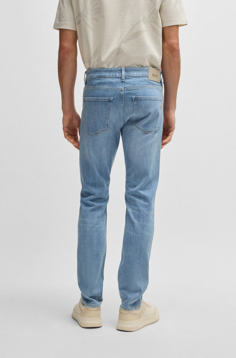 DELAWARE SLIM-FIT JEANS IN BLUE ITALIAN DENIM 4