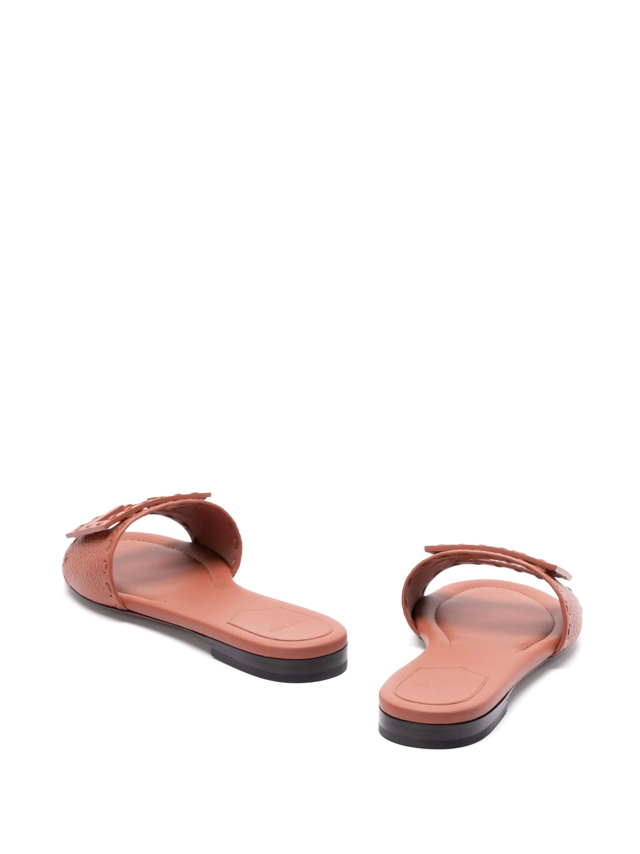Logo-buckle Slides - 5