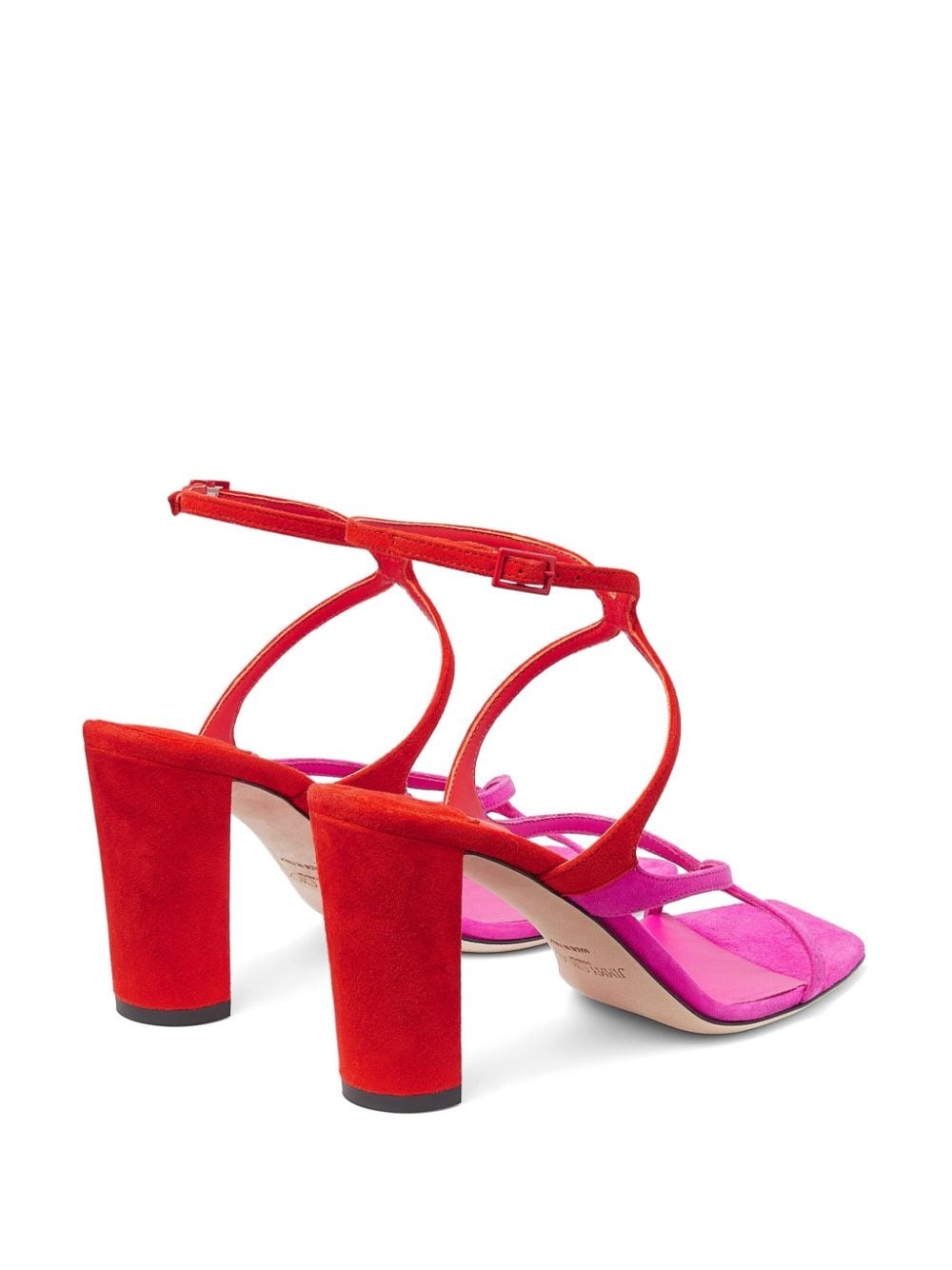 Azie 85mm two-tone sandals - 3