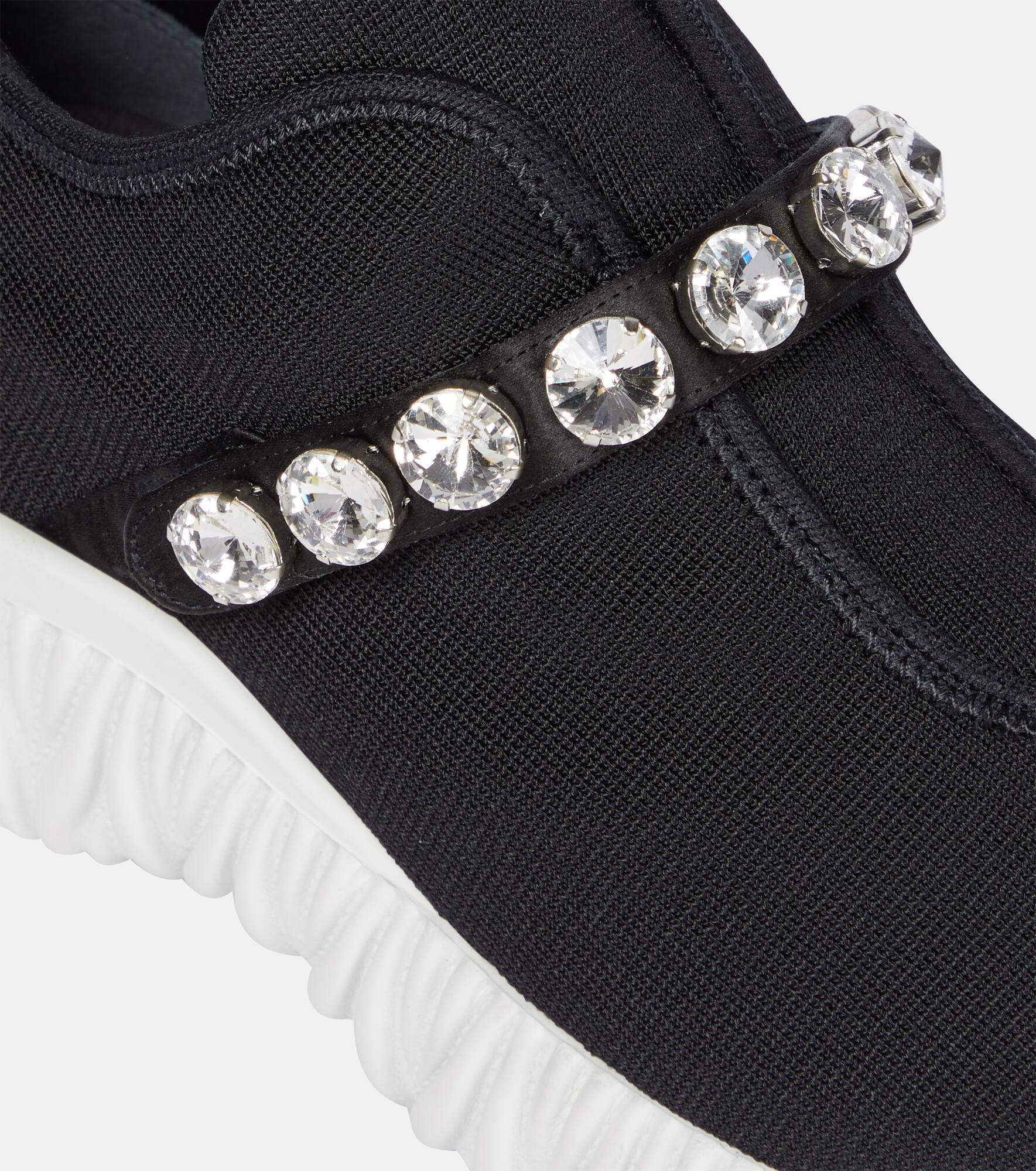 Embellished slip-on sneakers - 6
