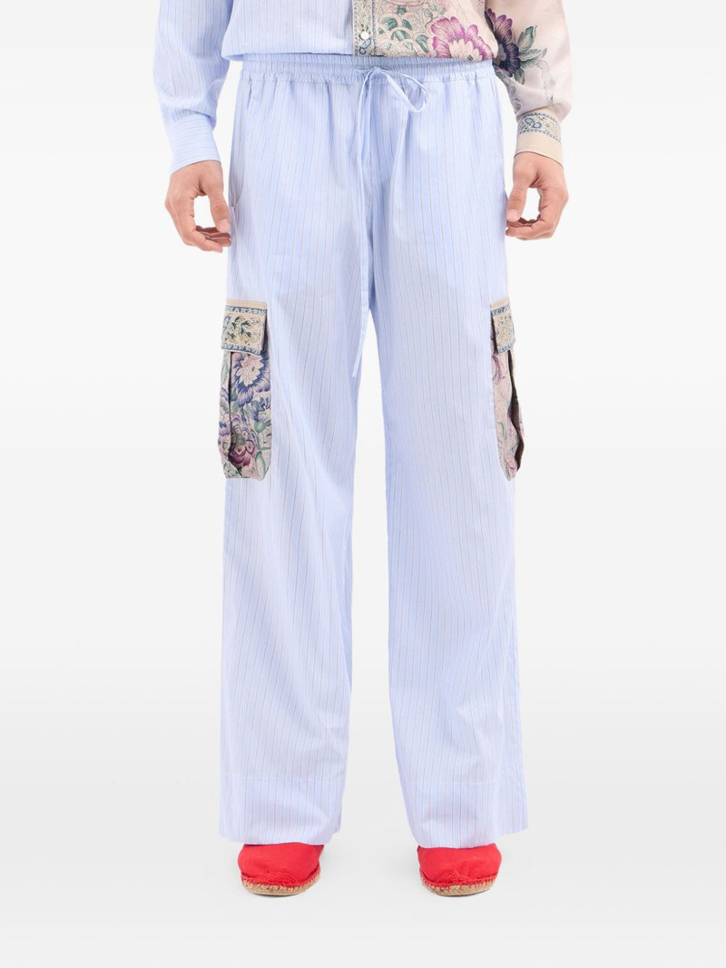 Alomhi pinstripe-pattern trousers 4