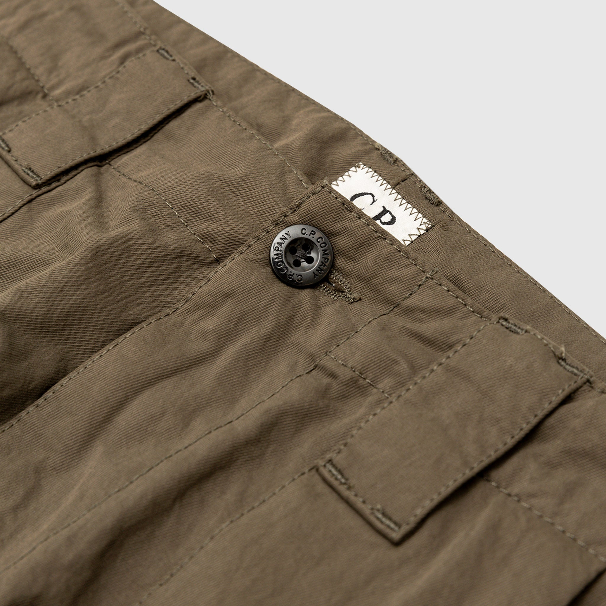 DIAGONAL FLATT NYLON LOOSE PANTS - 2