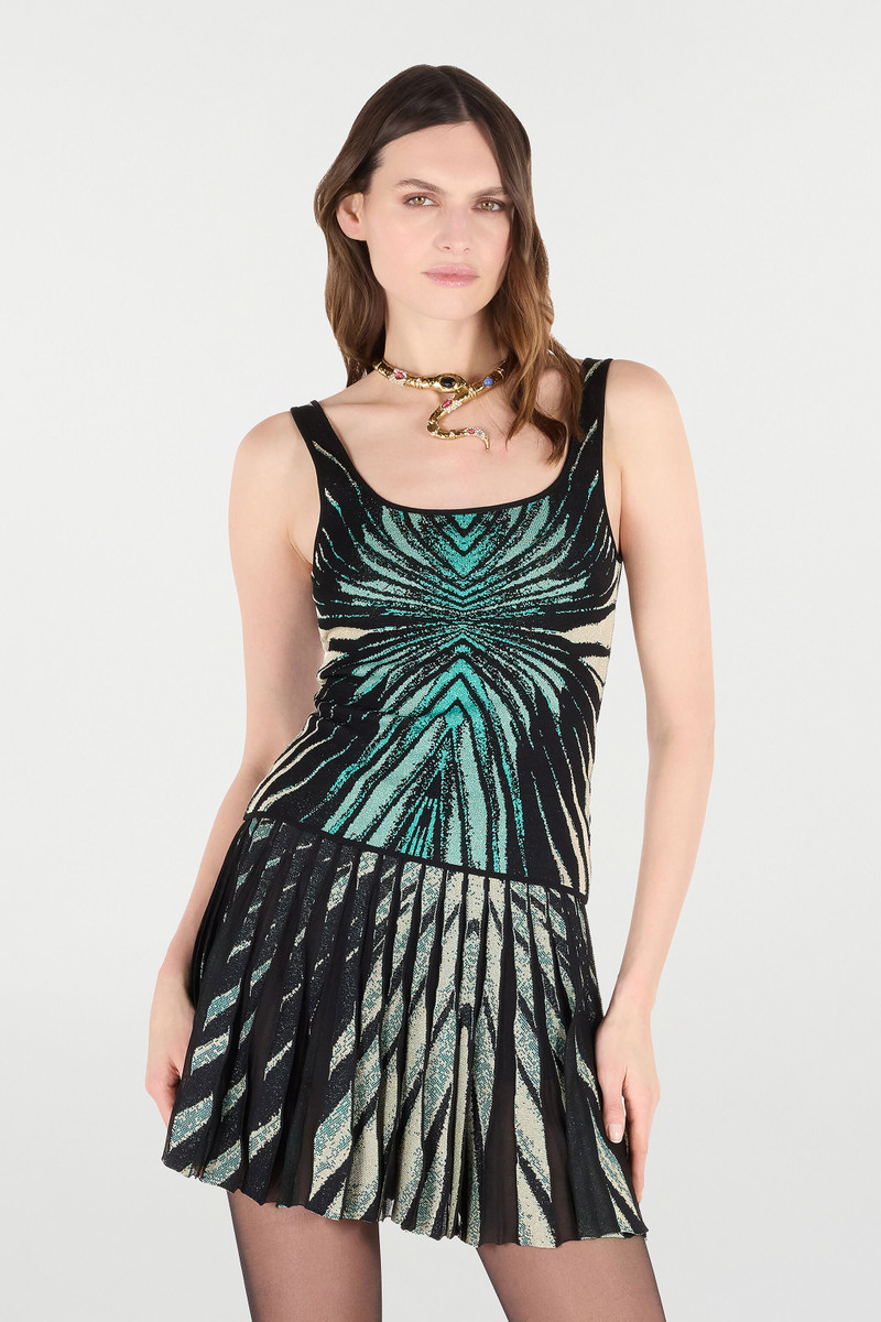 Ray Of Sea Print Top 3
