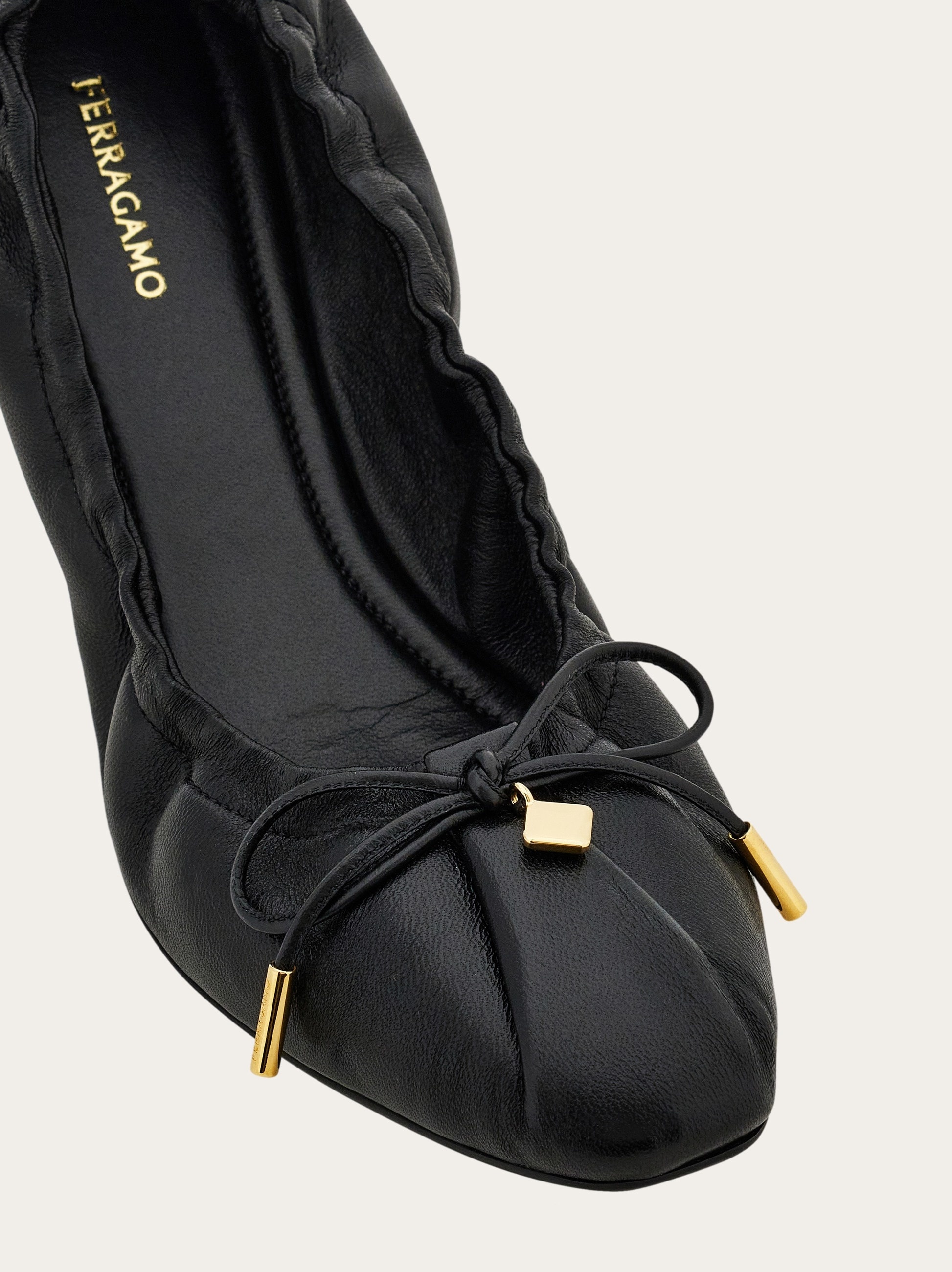 Elasticated ballet flat - 6