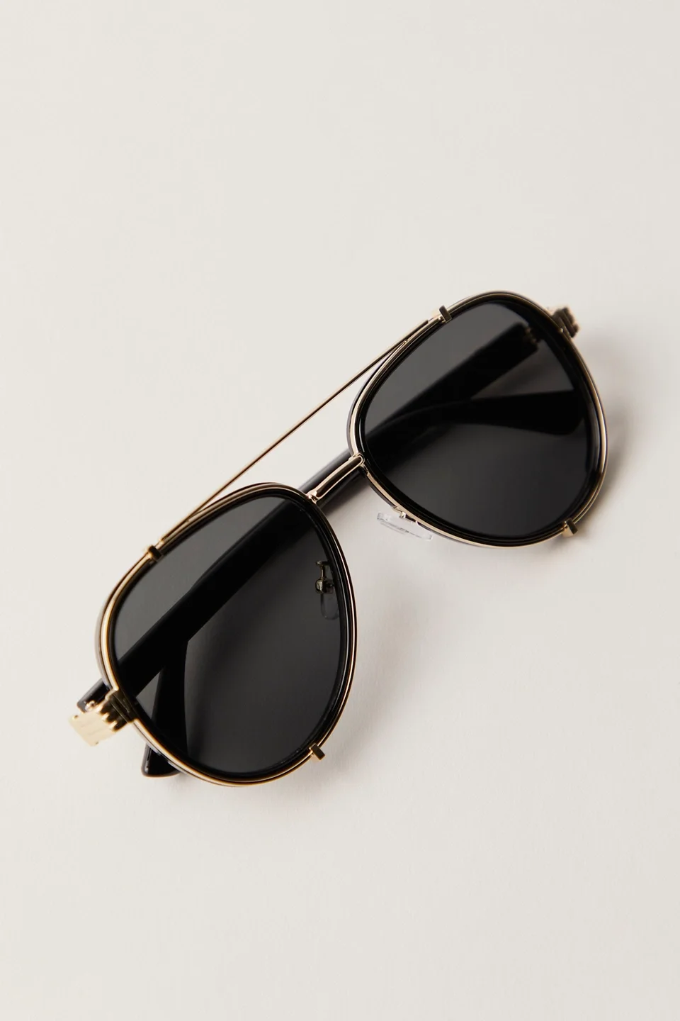 Wesley Oversized Aviator Sunglasses - 1