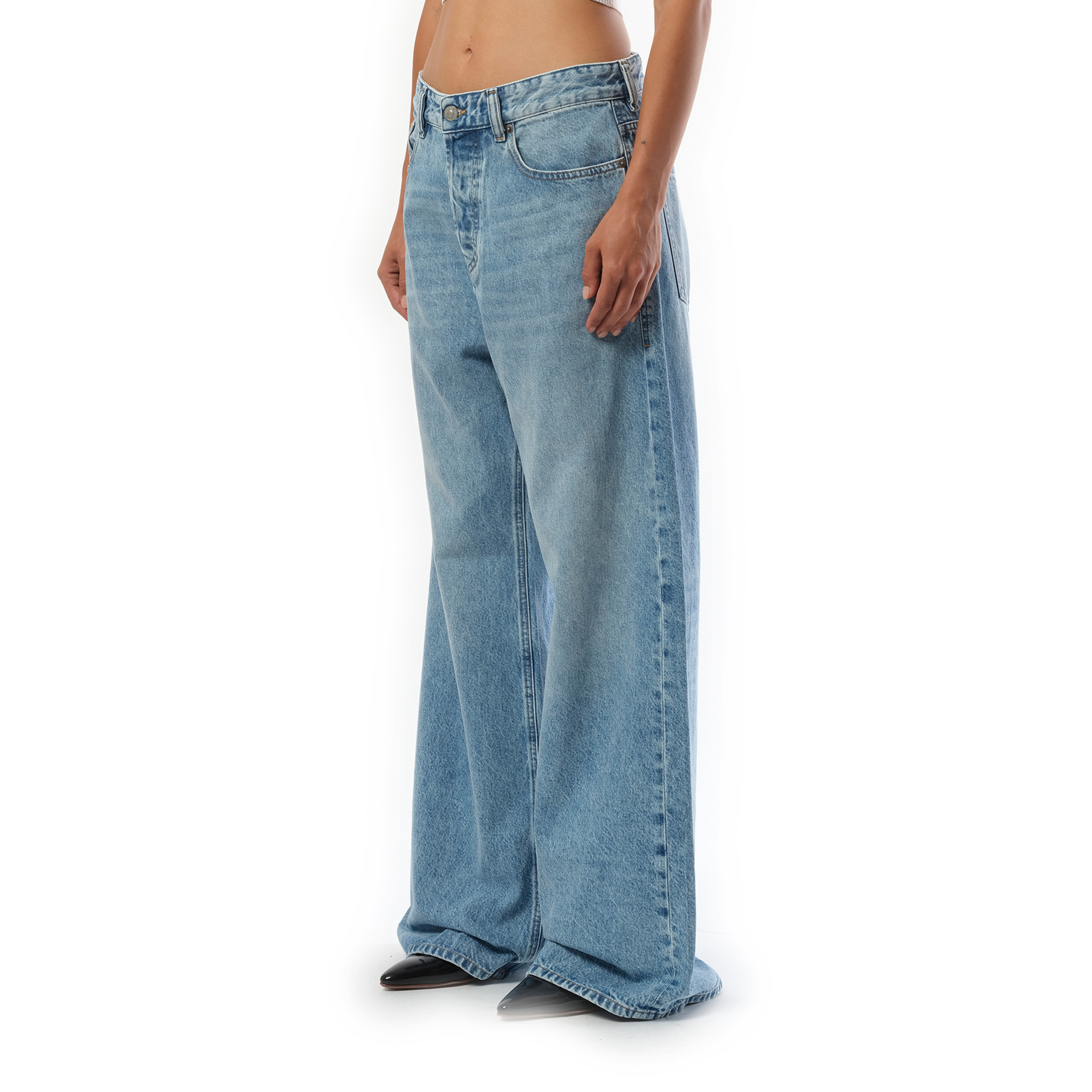 1996 D-Sire Jeans in Washed Blue - 5
