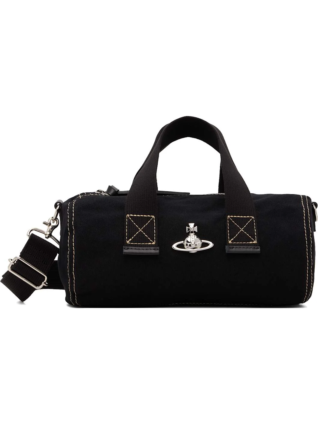 Black Paul Cylinder Crossbody Bag - 1