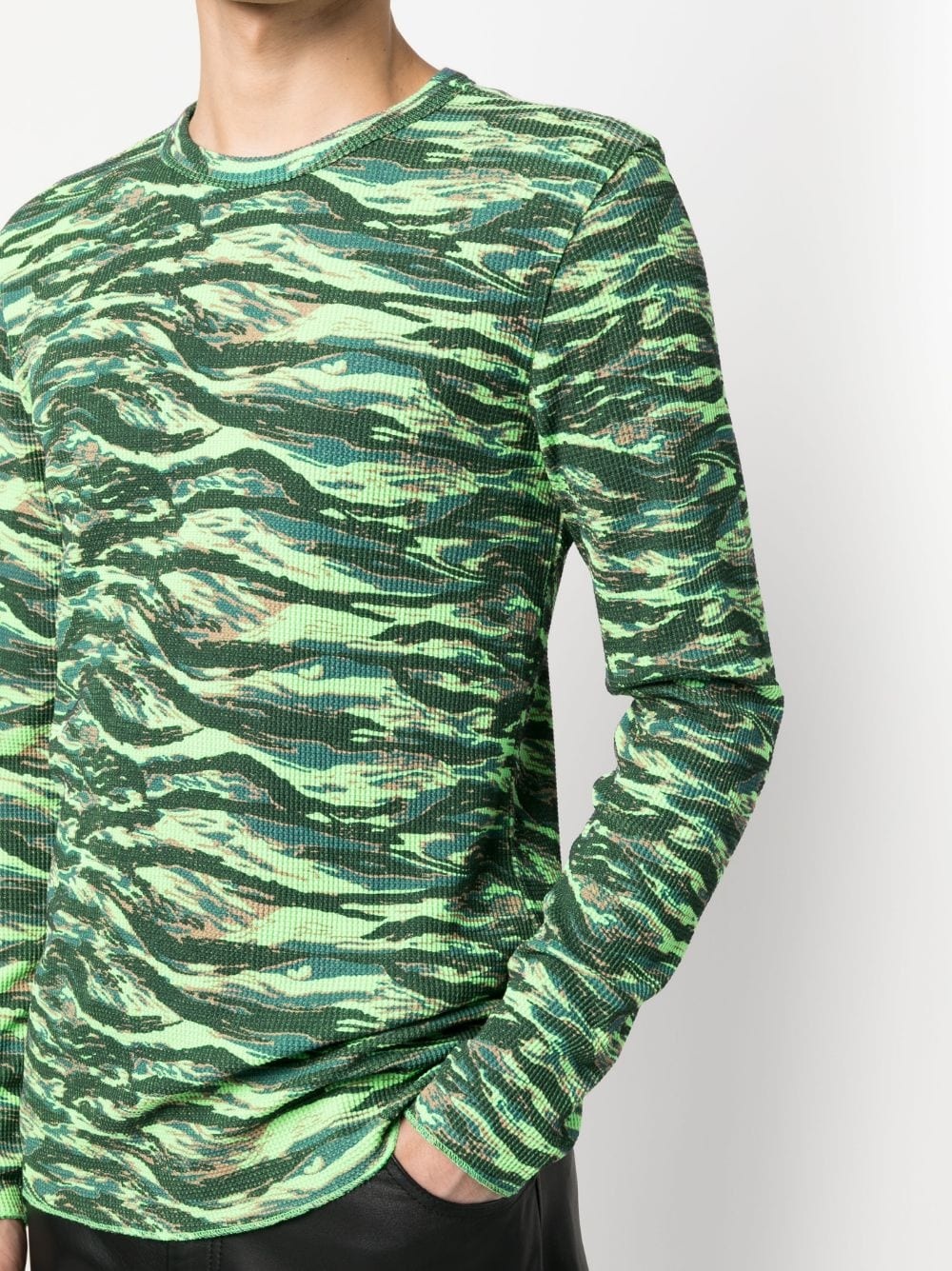 camouflage-print cotton T-shirt - 5