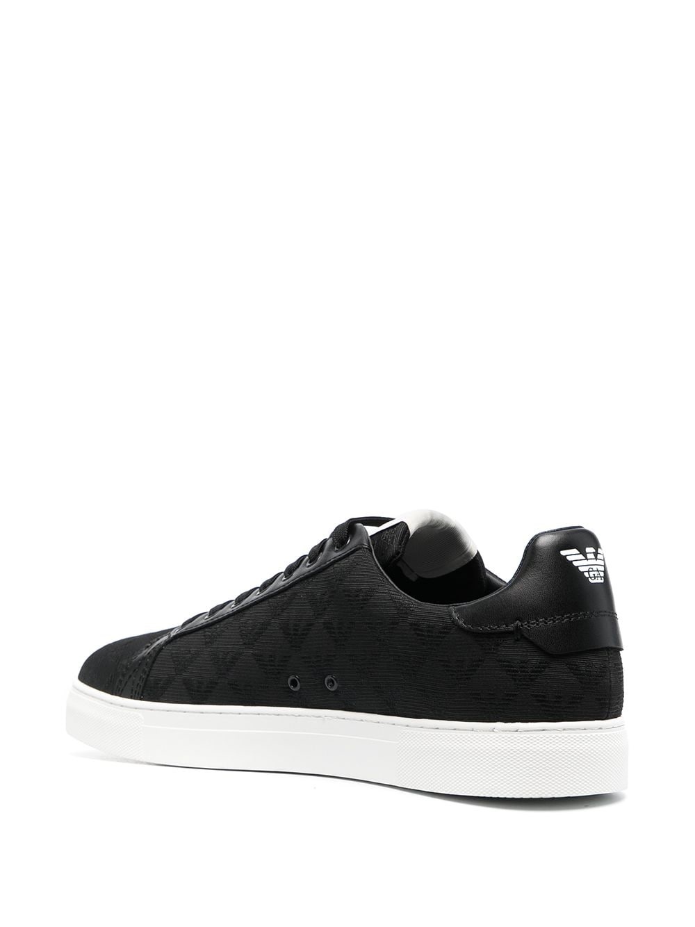quilted low-top sneakers - 3