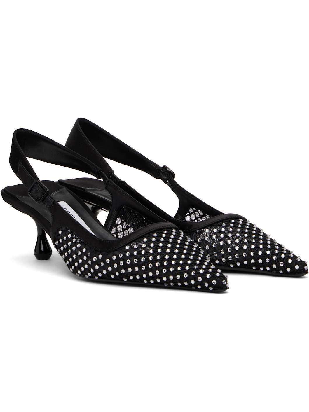 Black Amel 50 Heels - 4