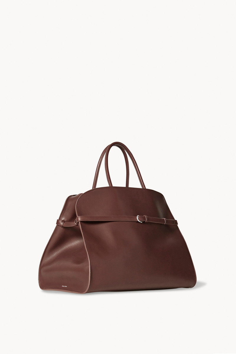 The Row Margaux Belt 15 Bag in Leather outlook