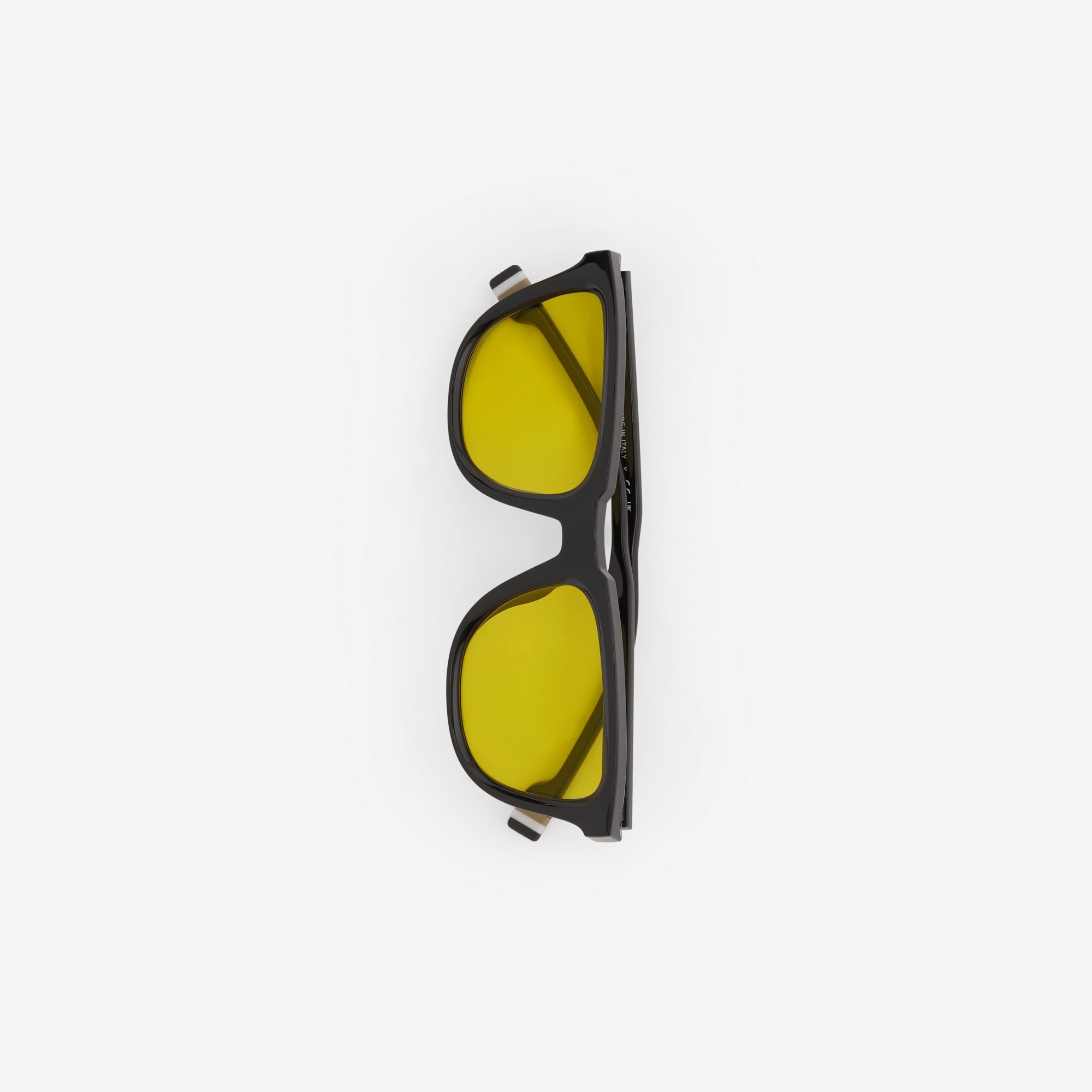 Stripe Detail Square Frame Sunglasses - 2