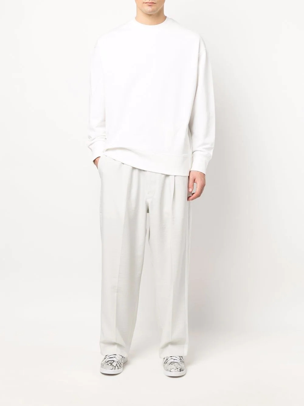 crewn-neck sweatshirt - 2