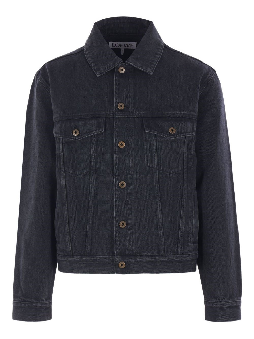 Anagram denim cotton jacket - 1