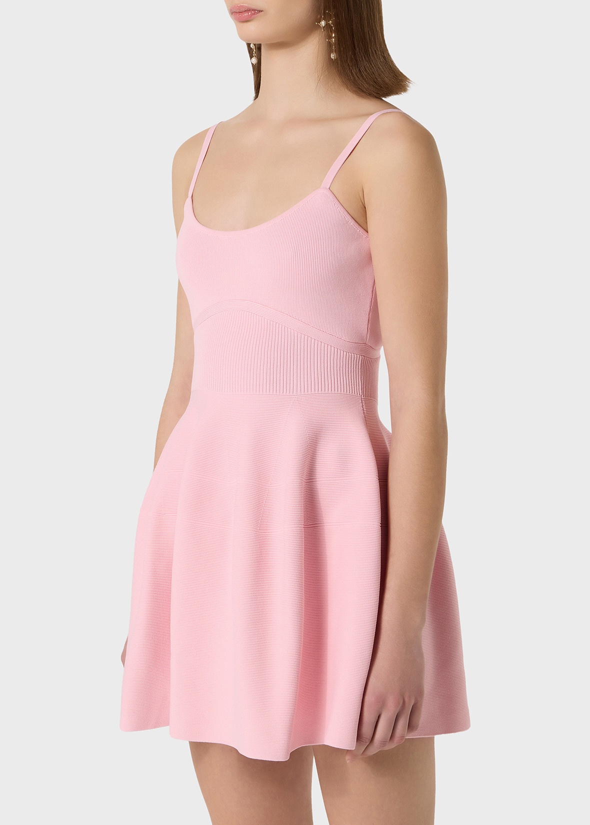 MINI DRESS IN KNIT FABRIC - 5