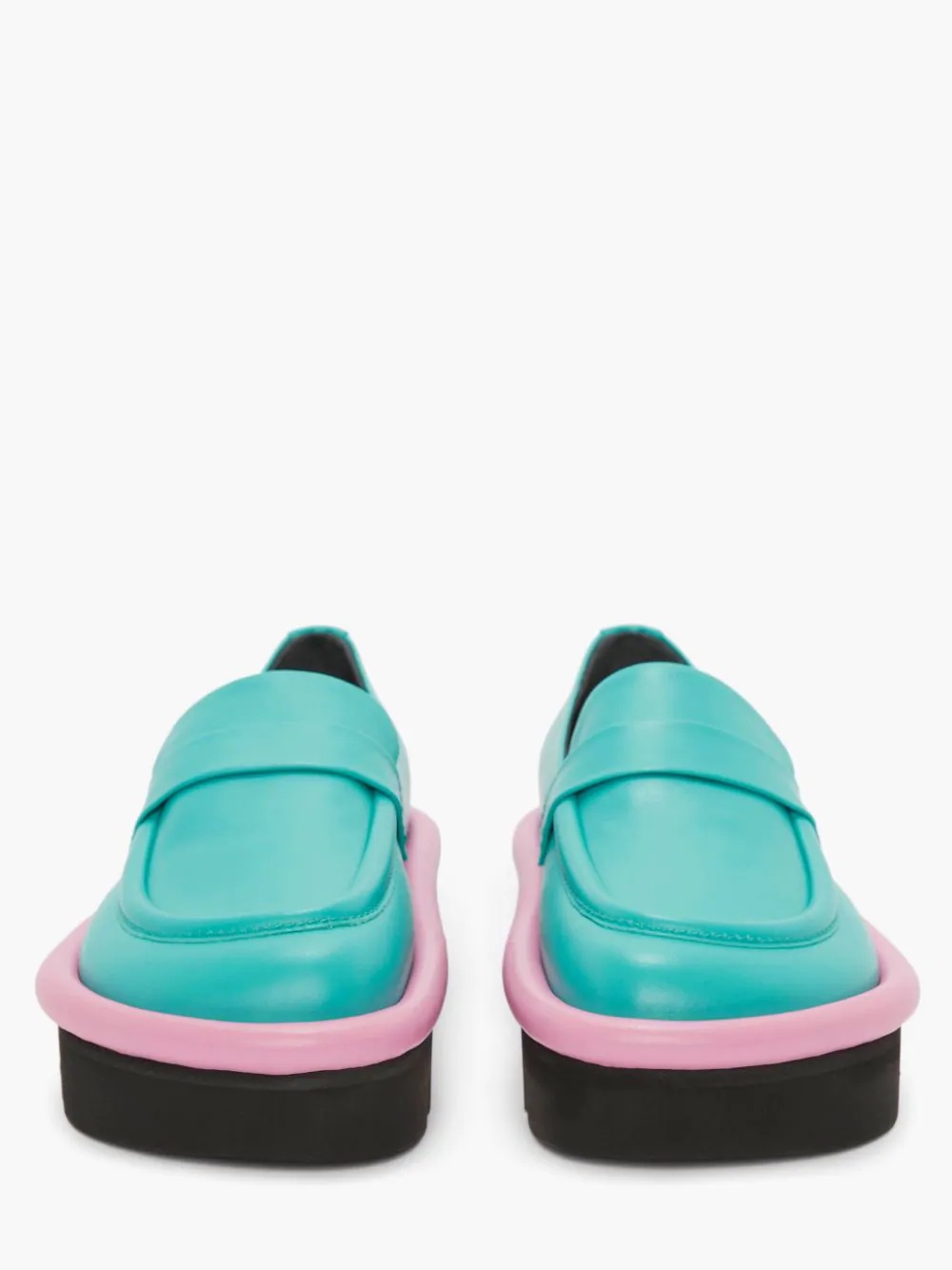 BUMPER-TUBE LEATHER CHUNKY LOAFER - 3