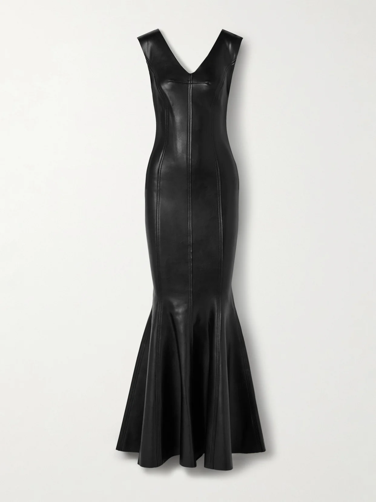 Grace Paneled Vegan Gown - 1