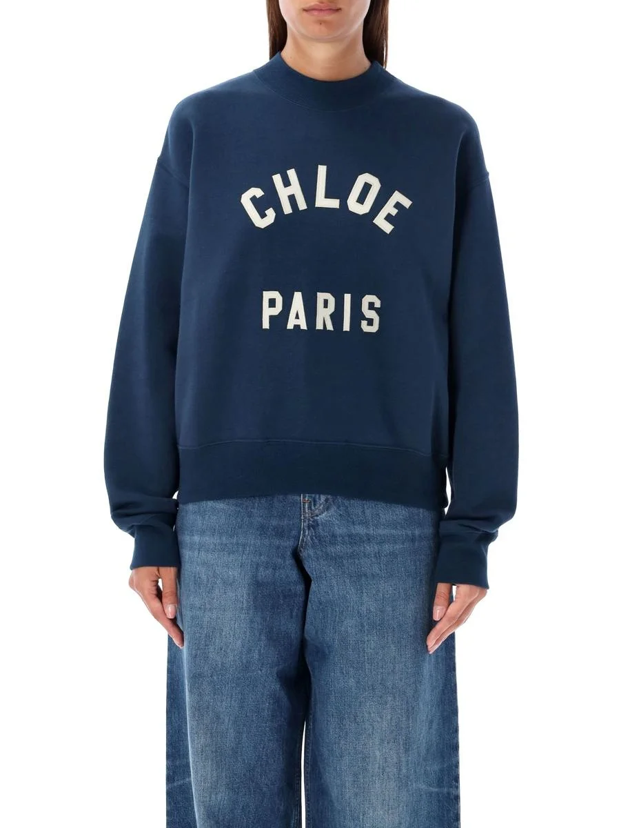 Chloé Crew Neck Logo - 1
