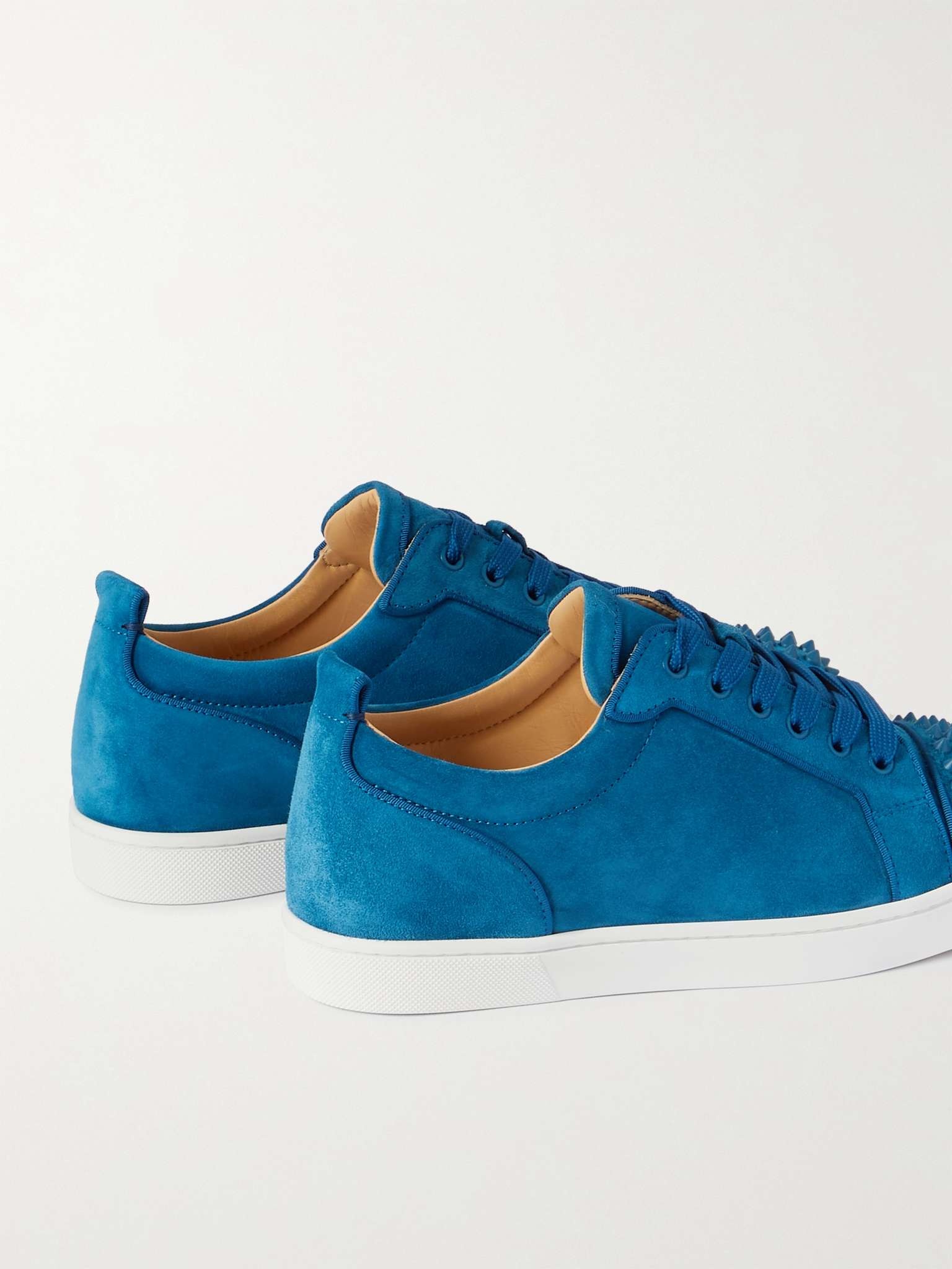 Louis Junior Spikes Cap-Toe Suede Sneakers - 5