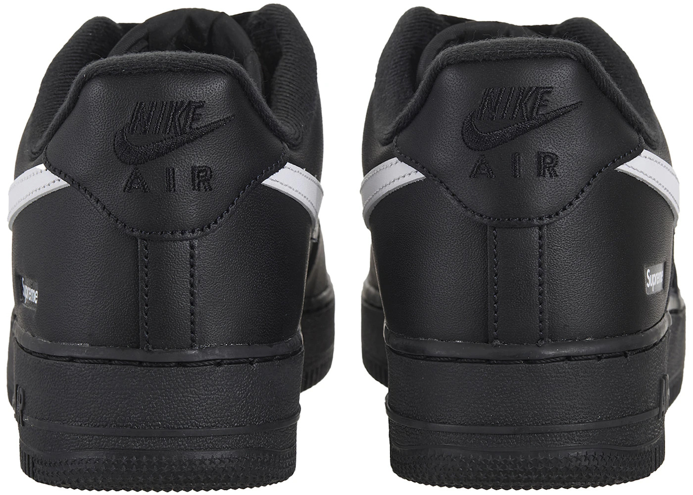 Nike Air Force 1 Low Supreme Black White - 2