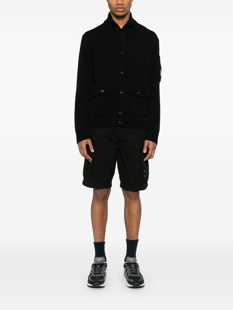 C.P. Company Lens-detailed cardigan outlook
