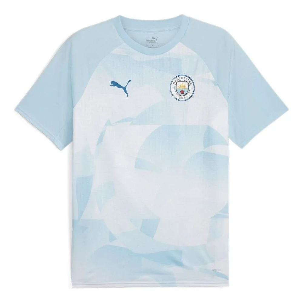 PUMA Manchester City Pre-Match Jersey 'Silver Sky Blue' 774370-01 - 1