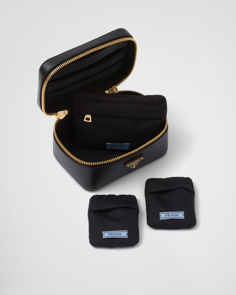 Prada Saffiano leather beauty case outlook