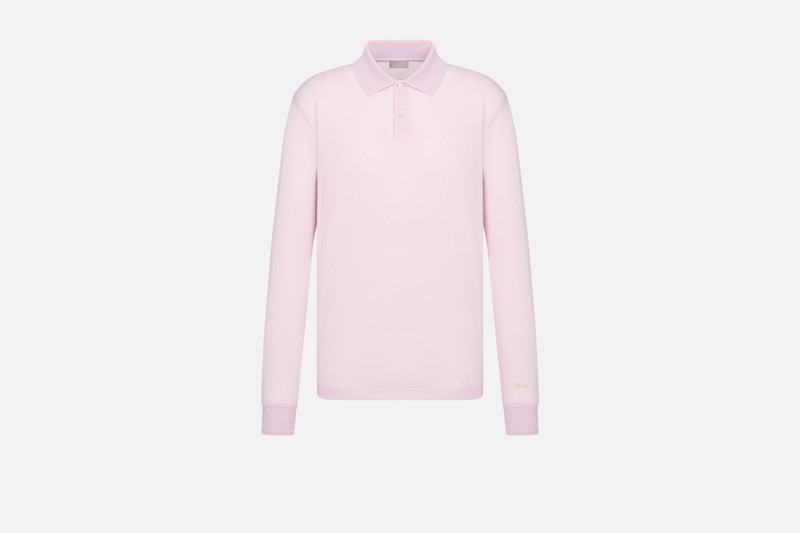 Relaxed-Fit Long-Sleeved Polo Shirt 1