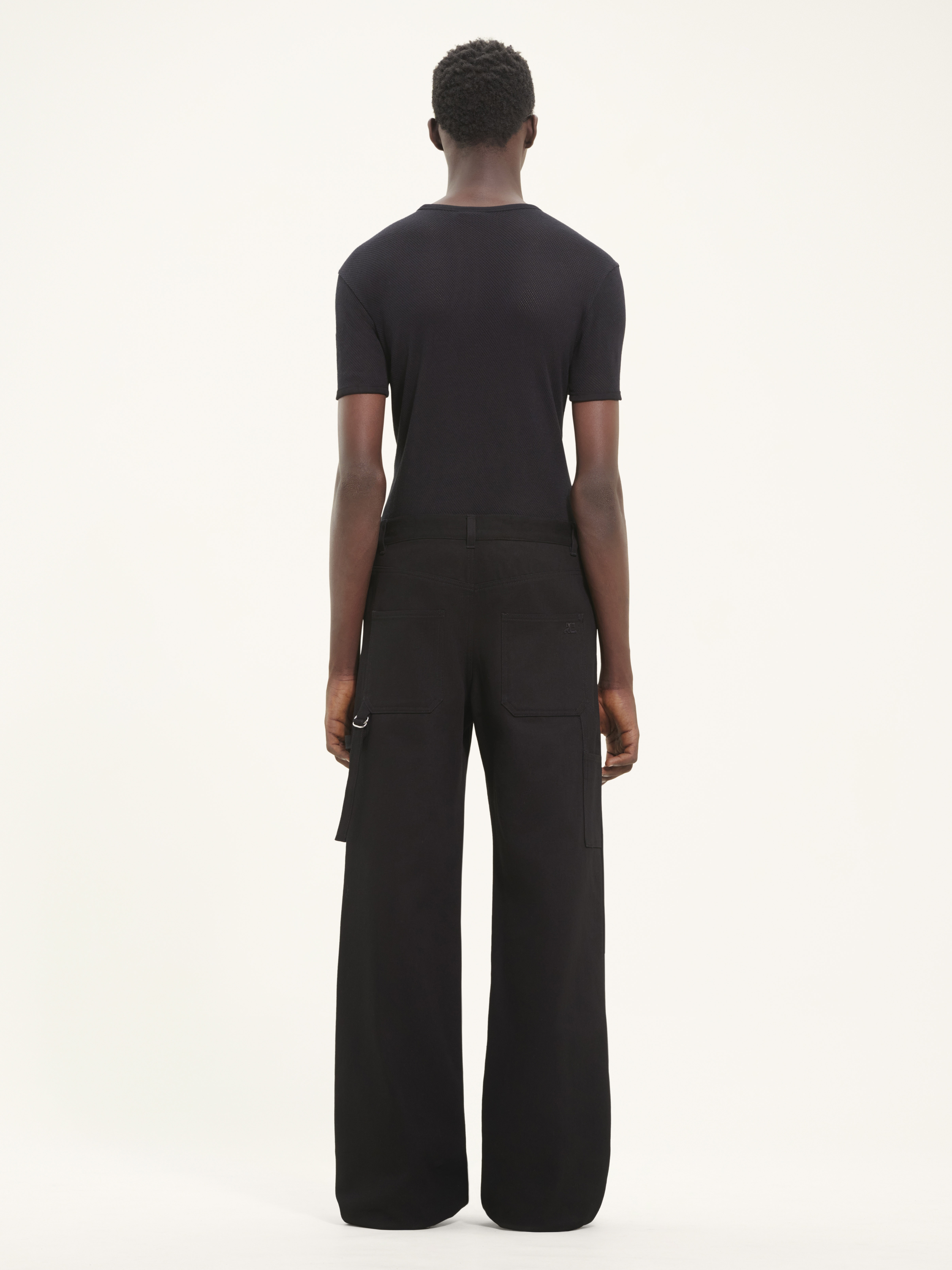 SAILOR DENIM BAGGY PANTS - 4