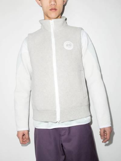 Canada Goose Mersey fleece gilet outlook