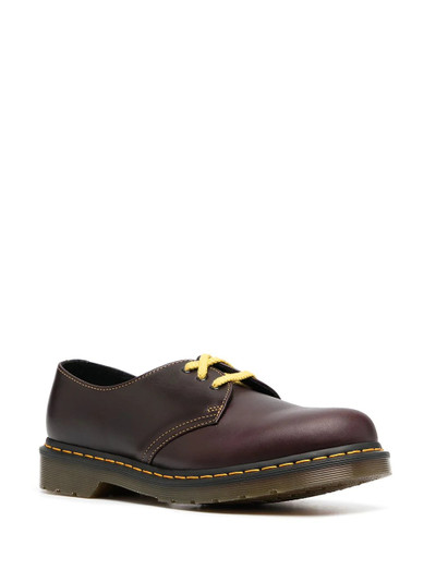 Dr. Martens signature-stitching lace-up shoes outlook